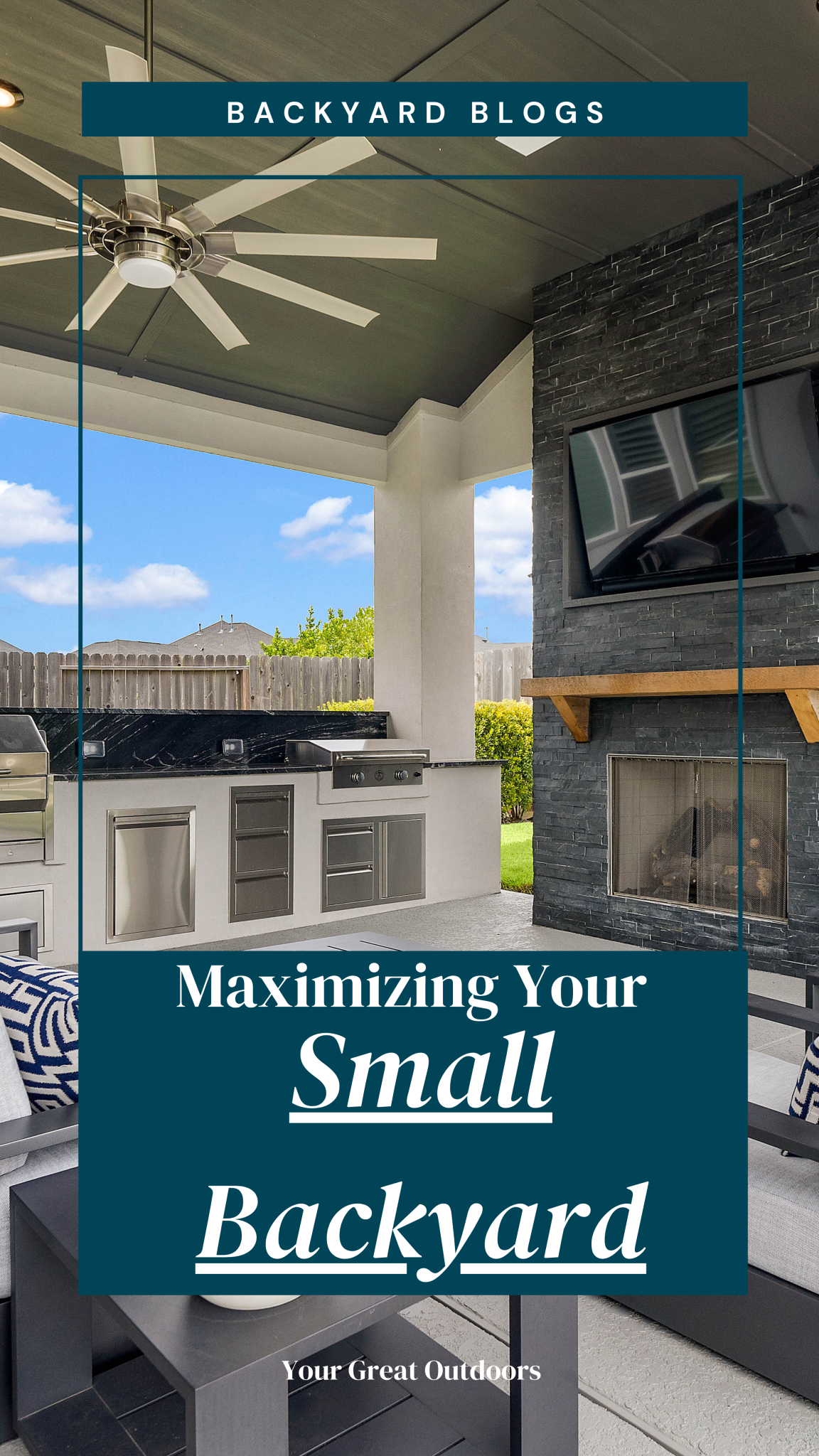 How to maximize your small backyard blog cover photo